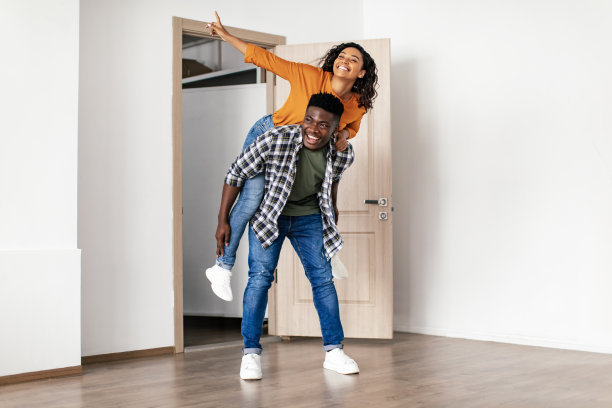 喜庆乔迁之喜背景图