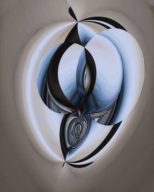 精美复古风圆形几何花纹