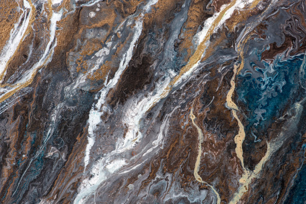 精美大理石底纹抽象画