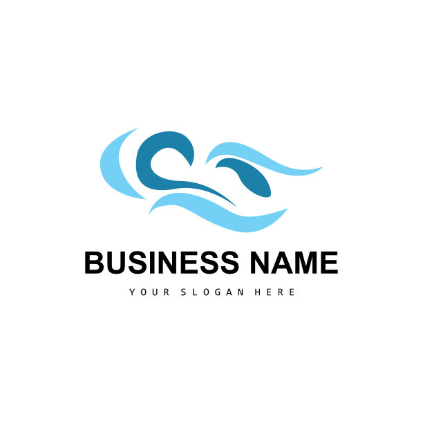 海浪云纹logo