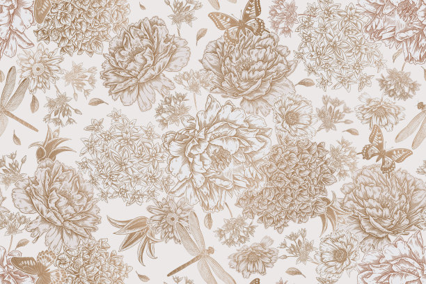 织物图案四方连续图