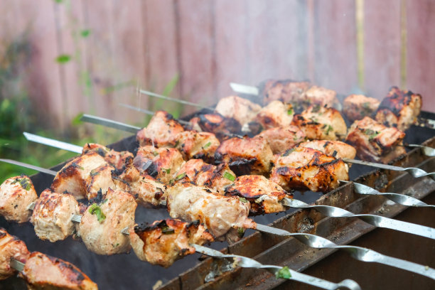 格子烤肉,传统,热