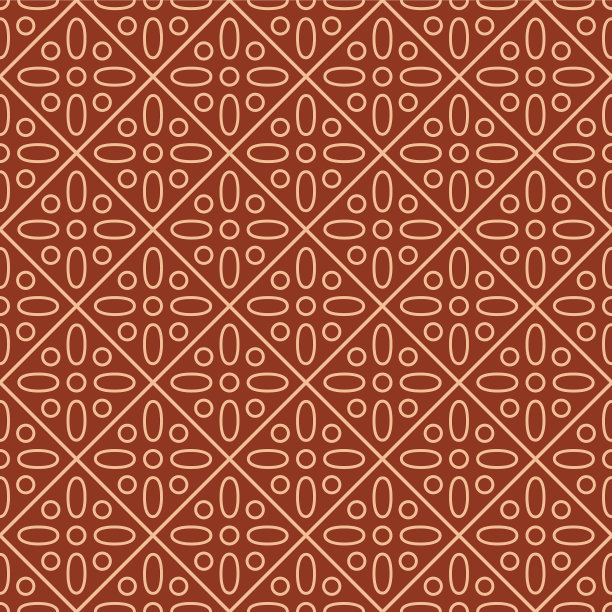 精美圆形花纹图案素材