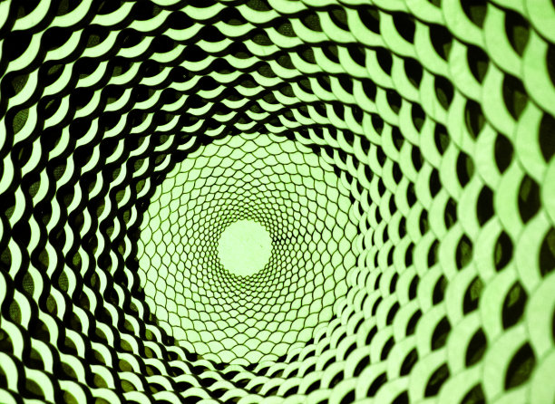 圆形彩色折光纹