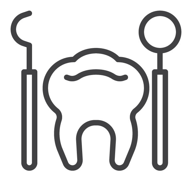 矢量插图简约生活用品镜子