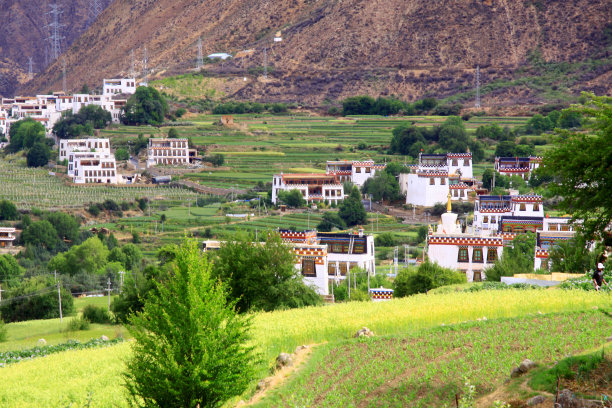 甘孜丹巴藏族村落