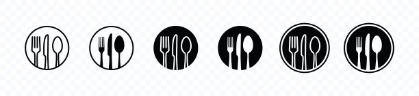 银餐具,膳食,菜单