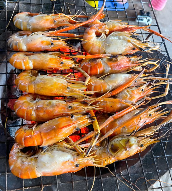 竖版餐饮美食烧烤