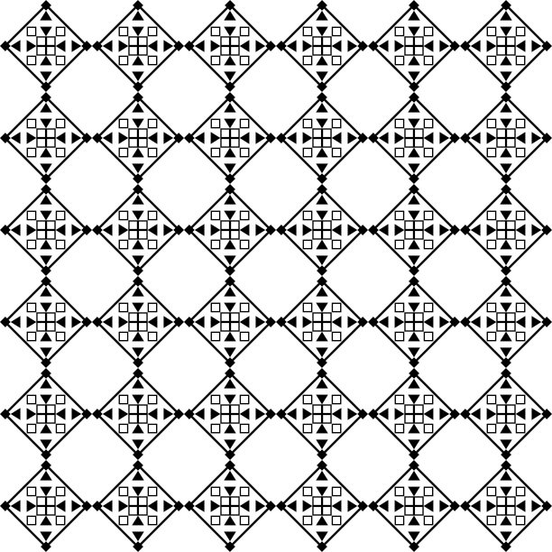 几何组合四方连续图