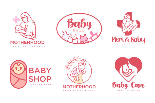 婴儿车婴儿用品logo