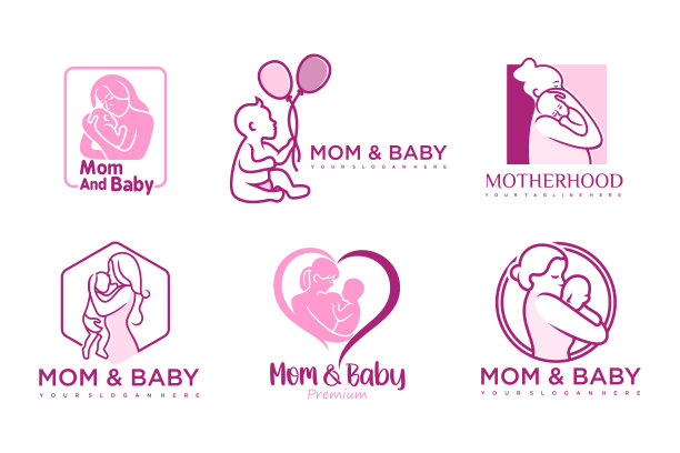 婴儿车婴儿用品logo