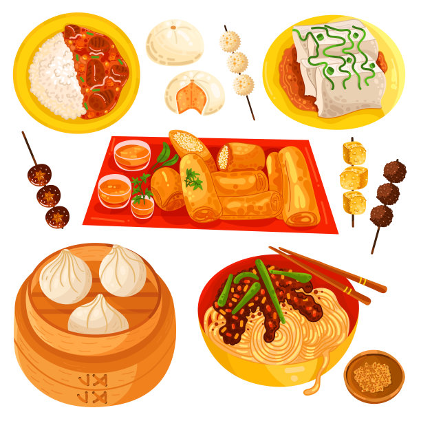 饺子文化传单