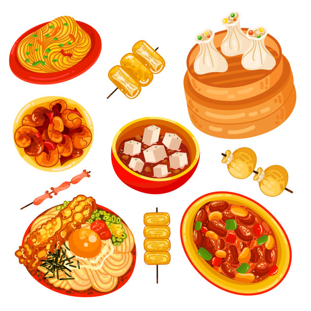 饺子文化传单