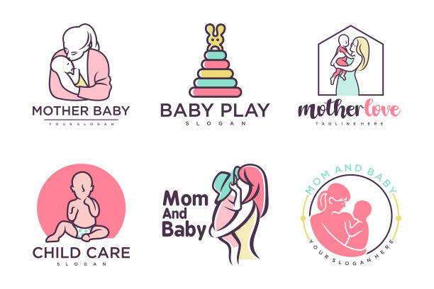 母婴店logo设计