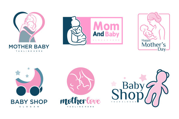 母婴店logo
