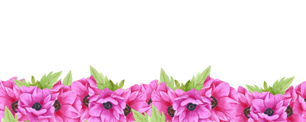 粉色清新花卉 装饰画 无框画
