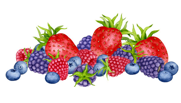 新鲜水果海报 果园海报