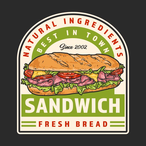 火腿面包logo