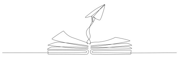 书籍飞机信封