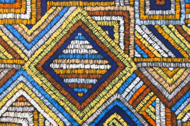 高清水彩肌理质感地毯