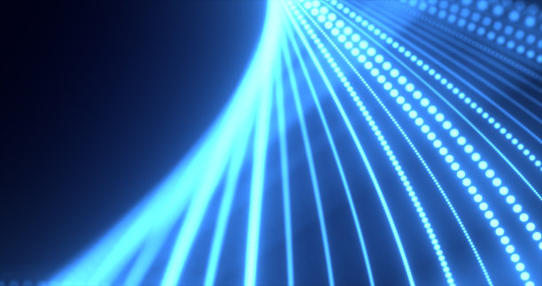 矢量彩色立体分形图案