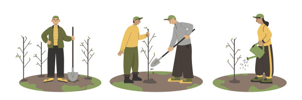保护环境植树节宣传海报