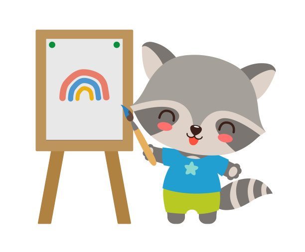 可爱q版创意动物