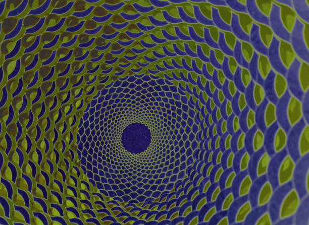 圆形彩色折光纹