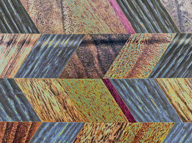 圆形彩色折光纹