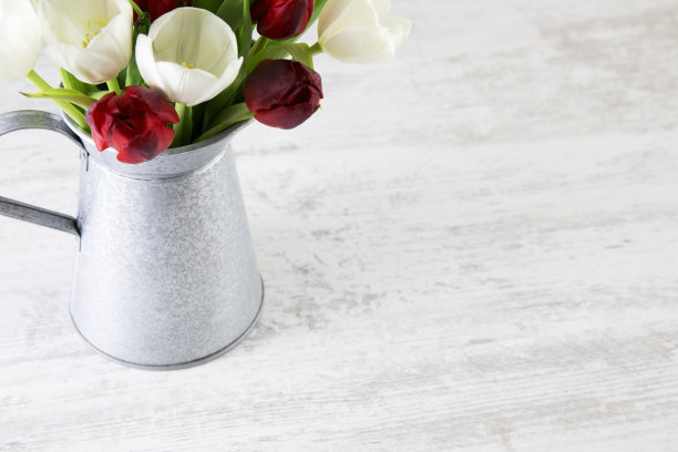 红色婚礼花艺素材