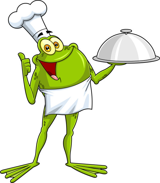 点赞的小荷花卡通形象