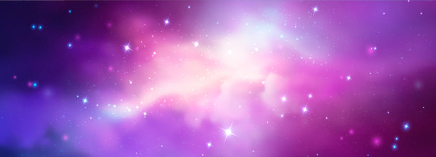 紫色的世界星辰