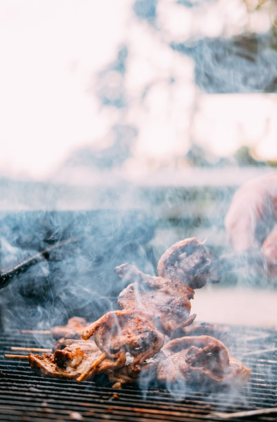 竖版餐饮美食烧烤