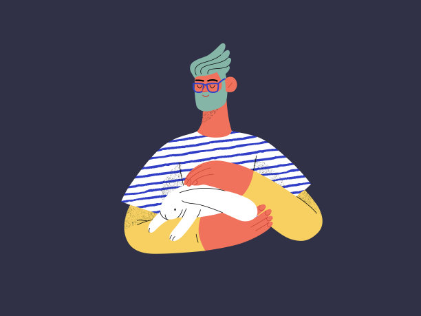 科技兔形象设计