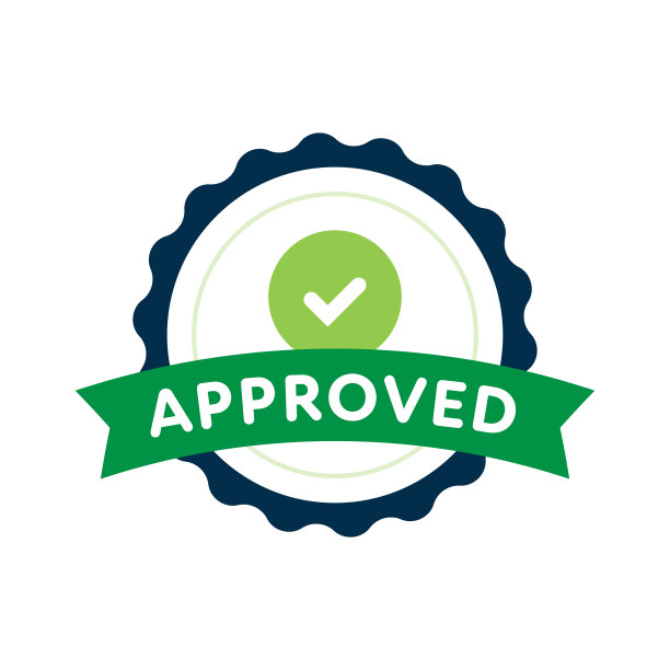 圆形徽章现代扁平风格图