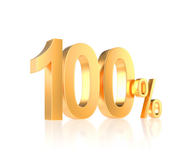 100%