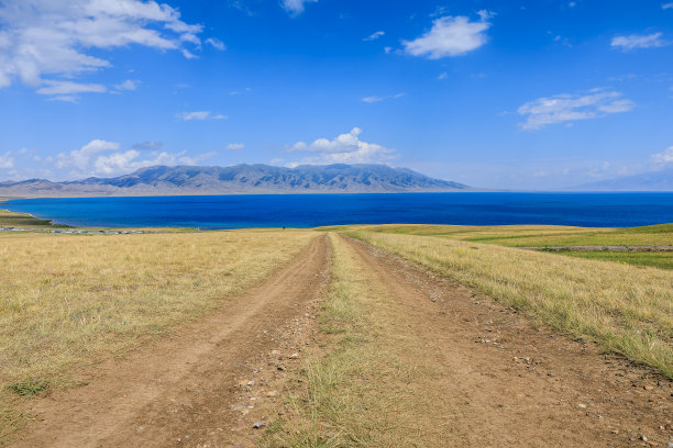 新疆赛里木湖自然风景