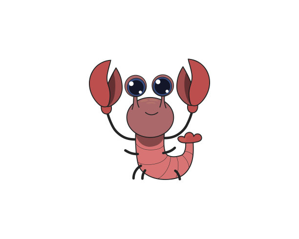 青蟹插画