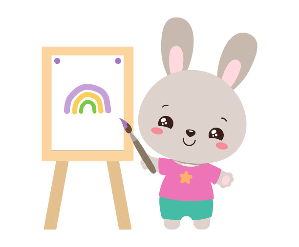 可爱q版创意动物