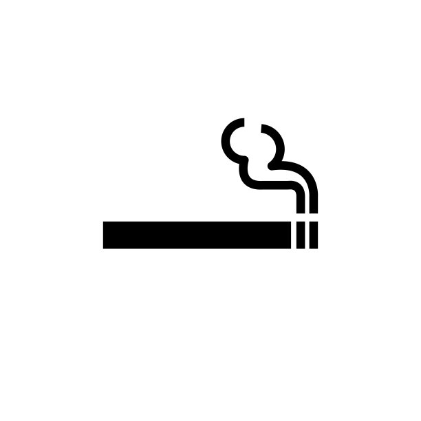 禁止吸烟和吸烟区标签