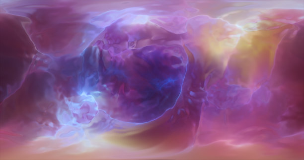 炫彩流动的火焰抽象图案