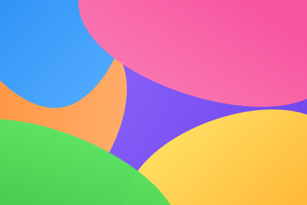 粉色星星圆形矢量图案