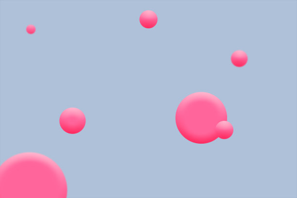 粉色星星圆形矢量图案