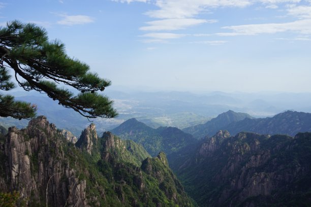 黄山大气摄影图