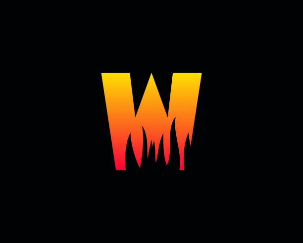 w火焰标志