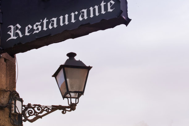 传统餐饮店标志