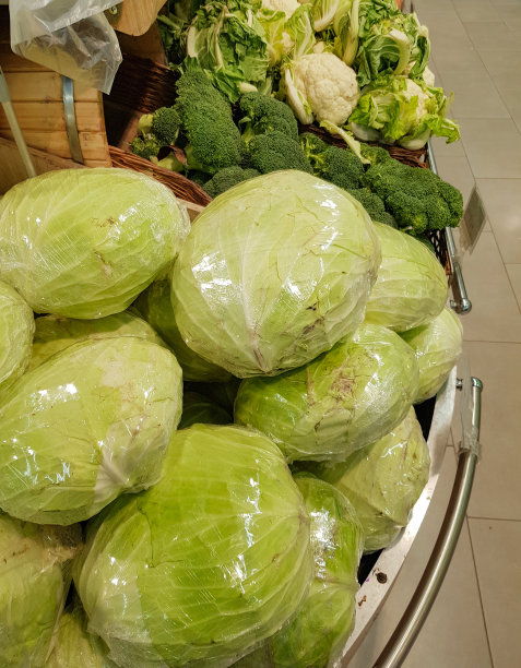 超市蔬菜堆头