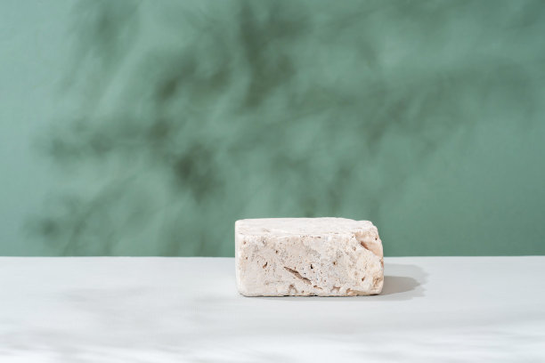 艺术背景透光石