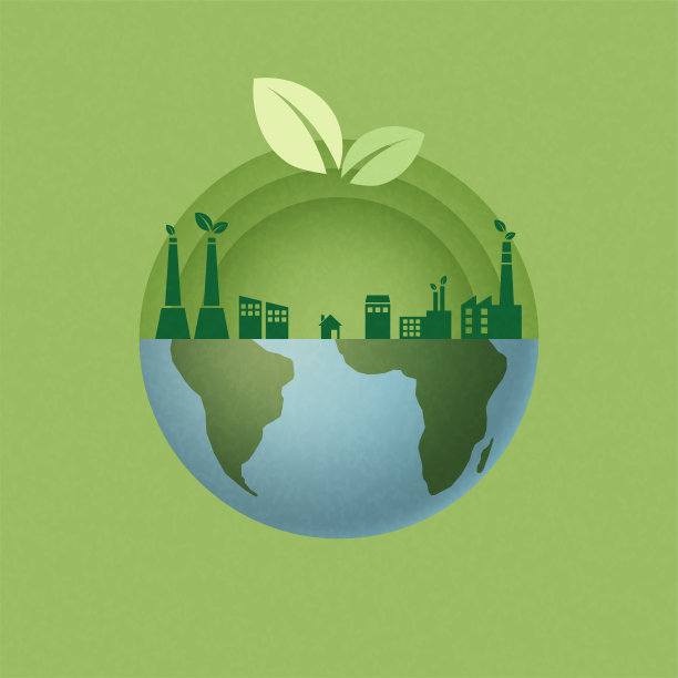 世界环境保护日再生能源海报
