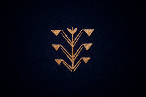 抽象北欧彩色几何